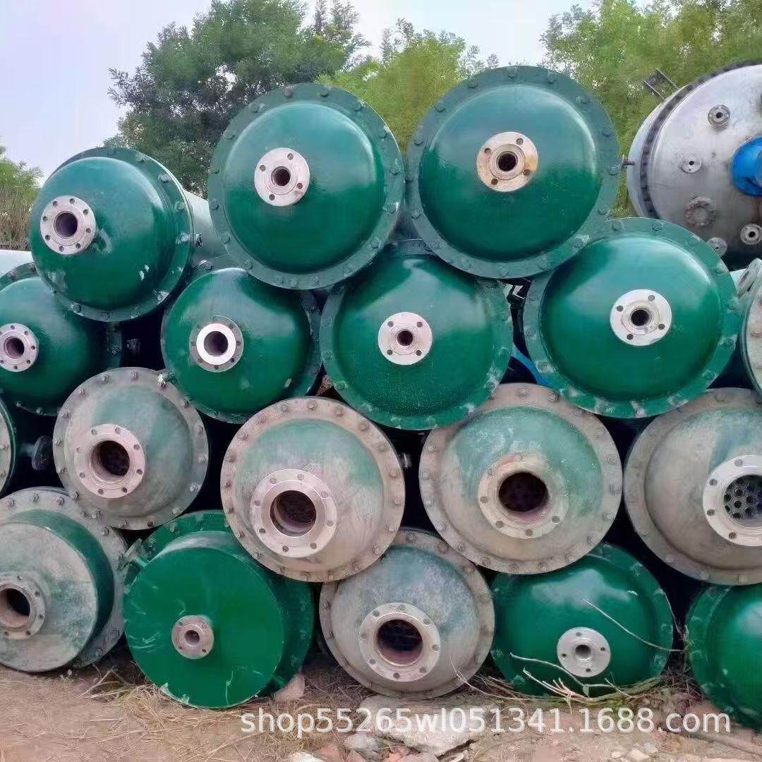 304不锈钢列管式冷凝器316不锈钢钛材列管式换热器化工制药设备