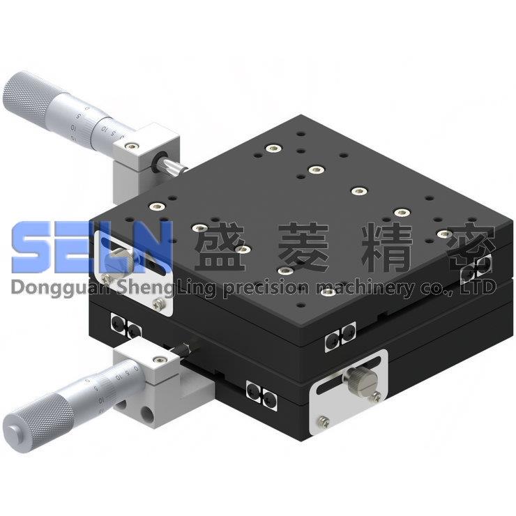 供应XY轴高精度LY125-C精密型微调架可调平台手动位移滑台