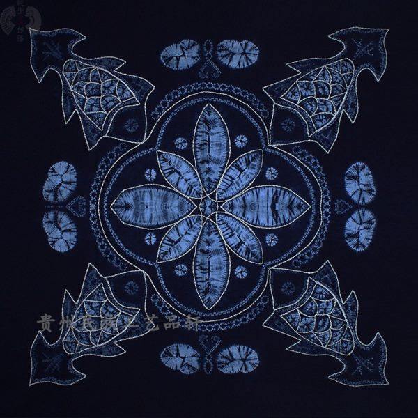 少数民族白族扎染桌布茶几布手工扎染壁挂布民族家居装饰布艺桌布,特色手工艺,白族扎染,淘宝优惠券,粉丝福利购,淘宝优惠卷