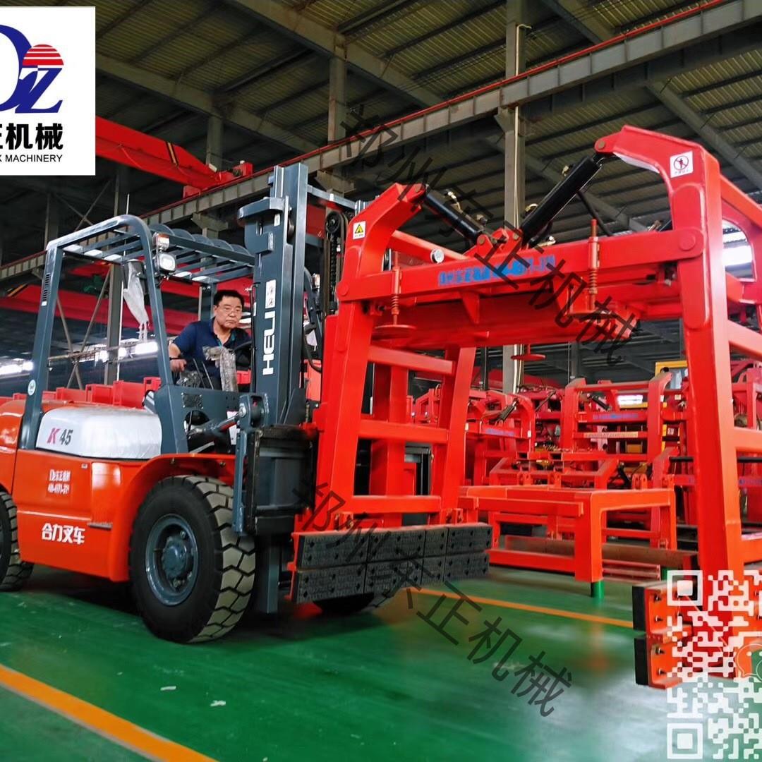 叉车改装隧道窑装卸抱砖机 水泥砖标砖码垛机生产厂家 现货速发