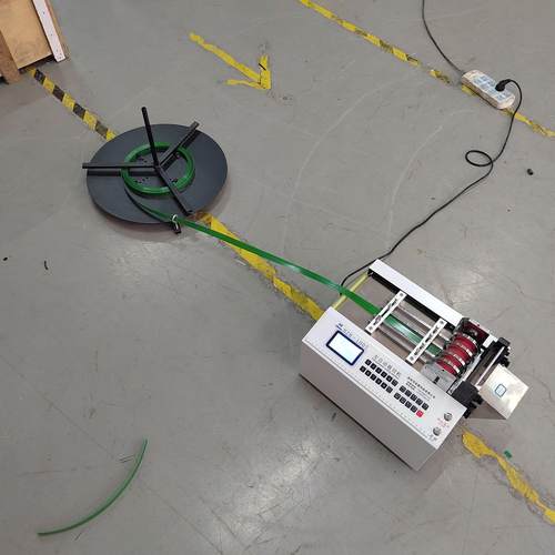 全自动铝箔切片机铜片铁丝网切断机光伏焊带锡纸钢丝绳切割机新品