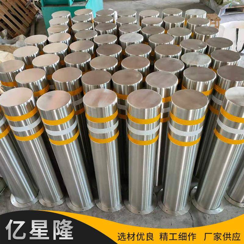 固定款不锈钢路桩304警示车挡防撞隔离柱柱坚固