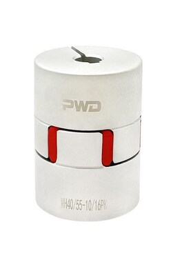 DEP01/02-D14/20/25/30/35/40/55/65/80梅花联轴器铝合金螺钉固定