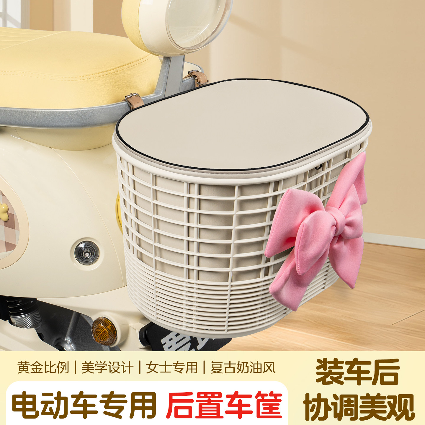 电瓶电动车专用后置车筐