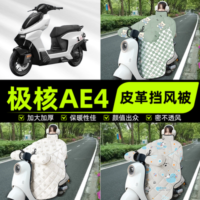 适用春风ZEEHO极核AE4电瓶电动车挡风被挡风罩2025新款冬装饰配件