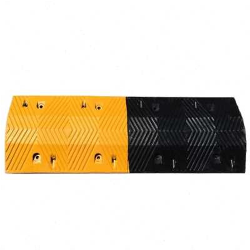 新7CM厚减速带橡胶加厚型公路道路减速板汽车限速缓冲带工程减品