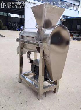 3螺04不压锈钢旋榨汁机 功能果汁挤收汁机 多大产能TEI固液渣汁分