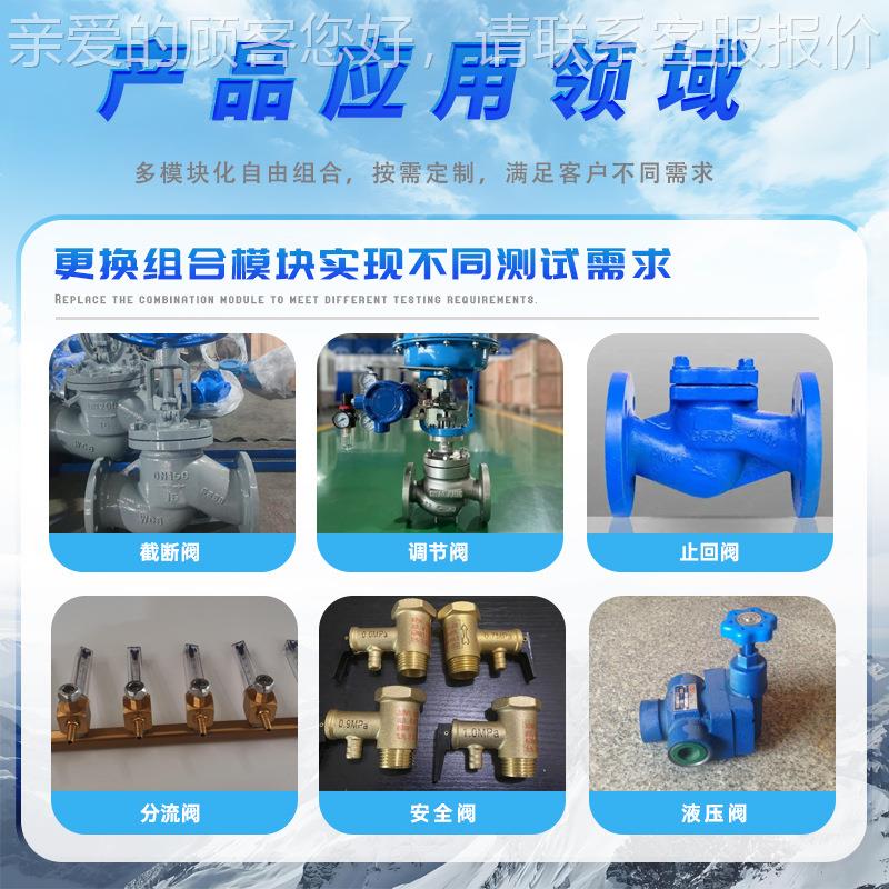 WJQM-01家供应 阀阀门低温气密性测试台 截断阀调节止回密阀封性