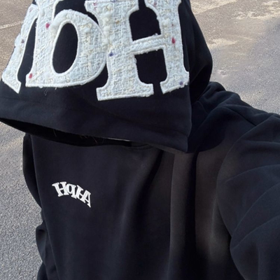 连帽潮流青少年刺绣百搭上衣