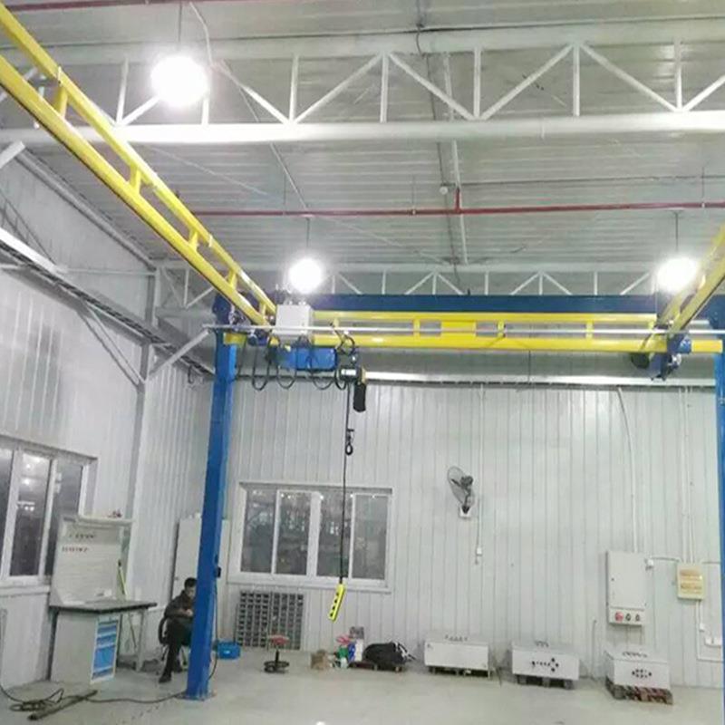 上海起重组合式桁架刚性KBK轨道起重机1t电动单梁悬挂KBK行吊