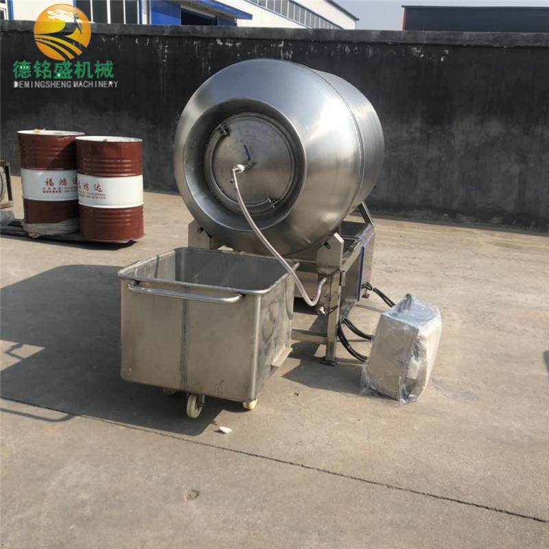 生产调理品鸡柳条滚揉机不锈钢酱卤类食品腌制真空滚揉机