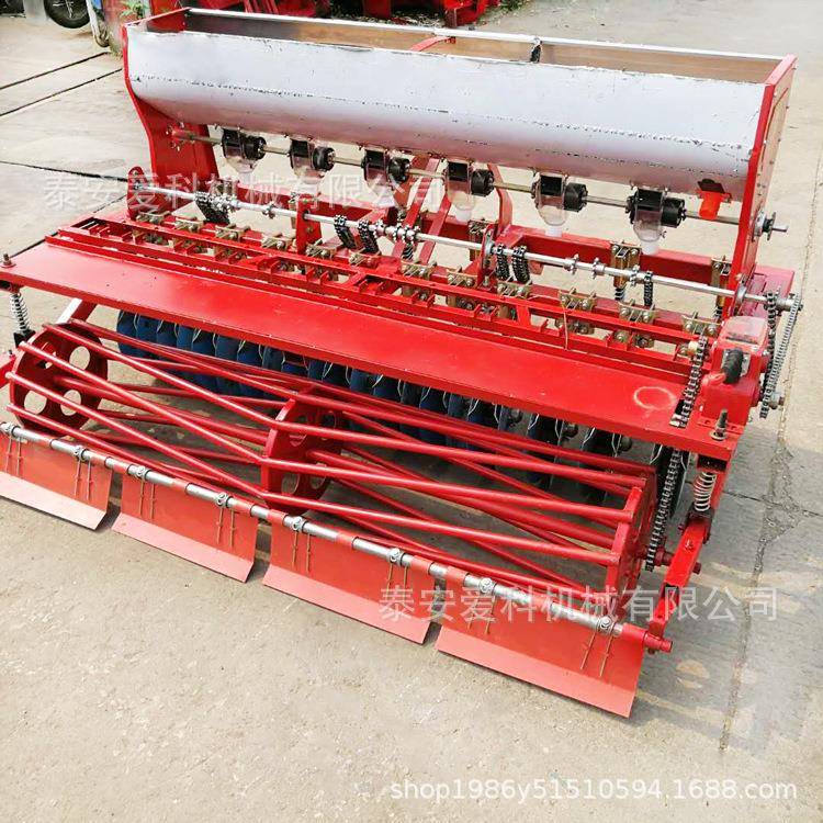 新款中药材草坪等小粒种子点播种机种肥同施效果好谷子高梁播种机