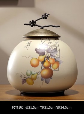 中古风玄关c摆件新中式客厅博古架茶室葫芦五福临门花瓶工艺装饰