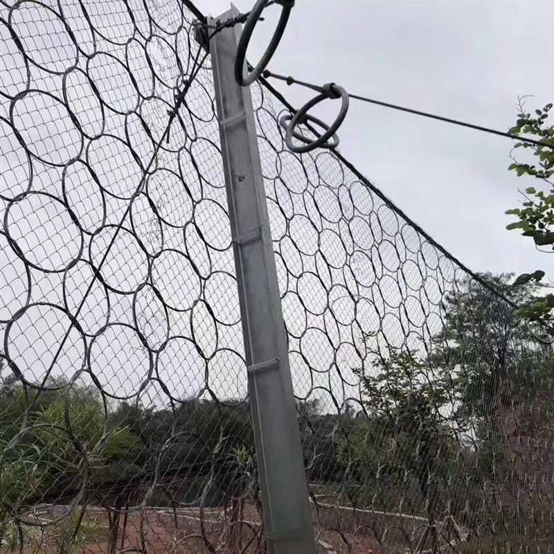 主动被动边坡防护网sns柔性护坡网环形安全网固S土山体滑坡防落石