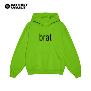 连帽卫衣 brat Charli XCX官方周边