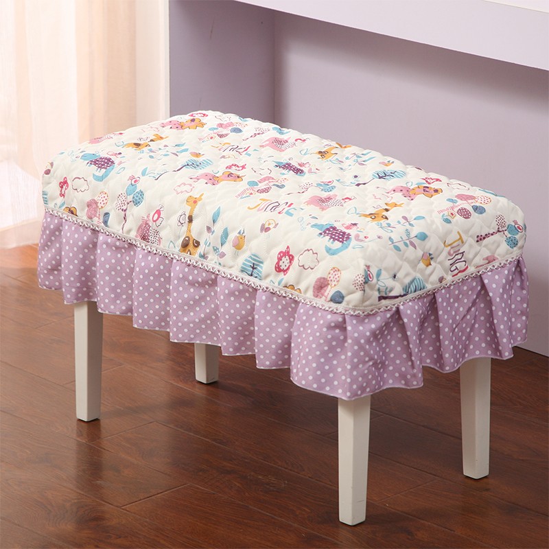 凳套换鞋凳套加厚布艺钢琴凳套长方形床尾凳化妆凳套琴凳套定做