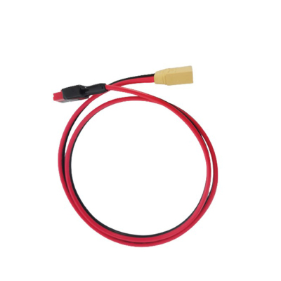 XT90航模公母插头转夹子线O型端子MC4车充公母座30A安德森延长线