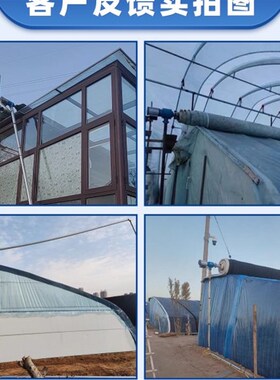 ll温室大棚自动侧置卷帘机棉被电动卷帘机养殖棚380v220v一体