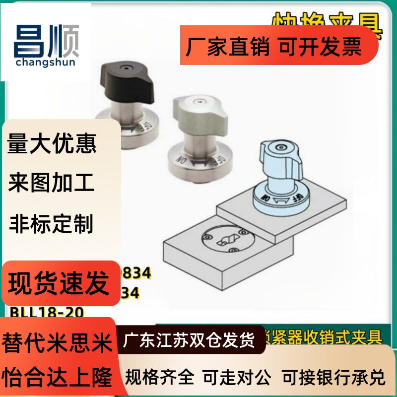转拇指型快速锁紧器收销