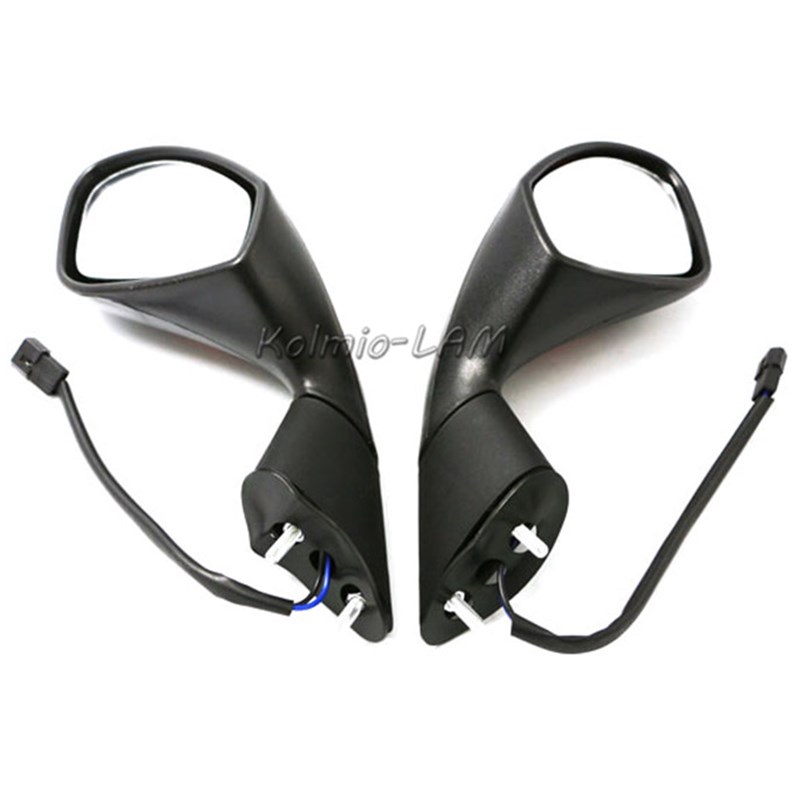 阿普利亚RSV4 1000 GPR125 C150适用改装后视镜倒车反光镜带转向