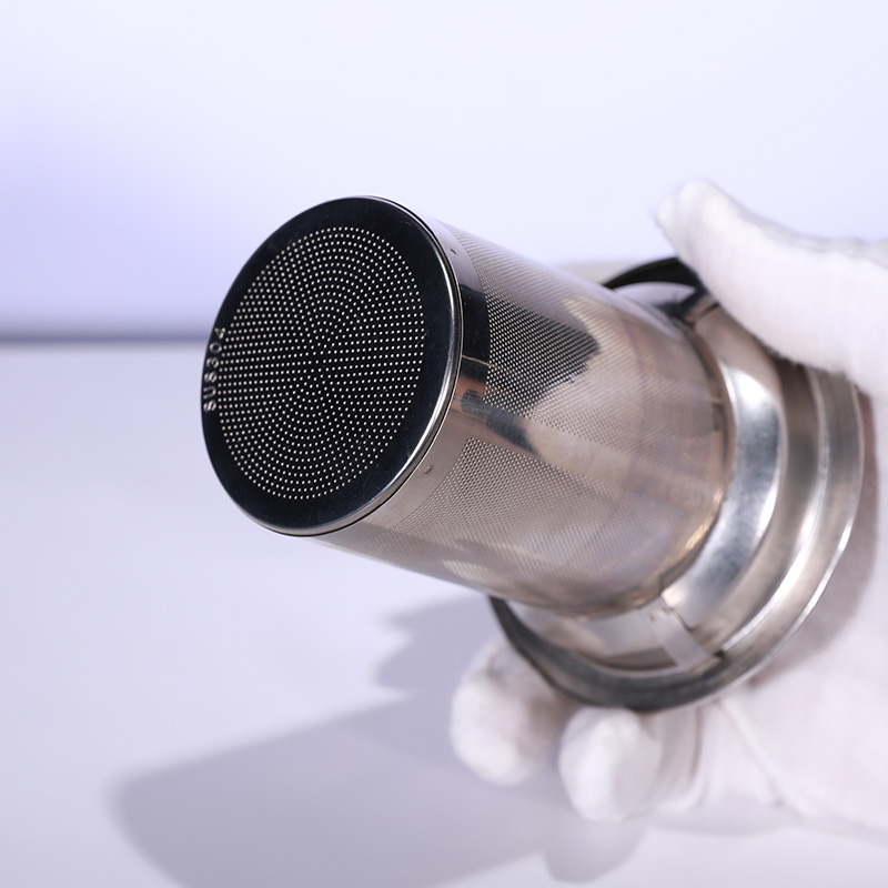 正山堂君子泡茶壶 高硼硅玻璃304不锈钢450ml 茶具