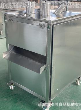 双浩切厂家不锈钢型OFH瓜柠檬切地片机下压式大全自动切片机果蔬