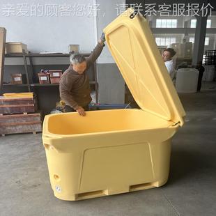 户外海捕捞1000升水产保温箱渔82962食业品海鲜塑一滚体可加出工