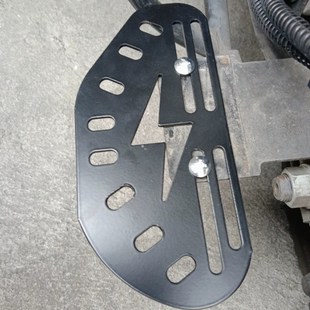 无损直上Ad8 后脚踏后加大加宽踩脚踏板脚蹬 T90深远电动车009改装