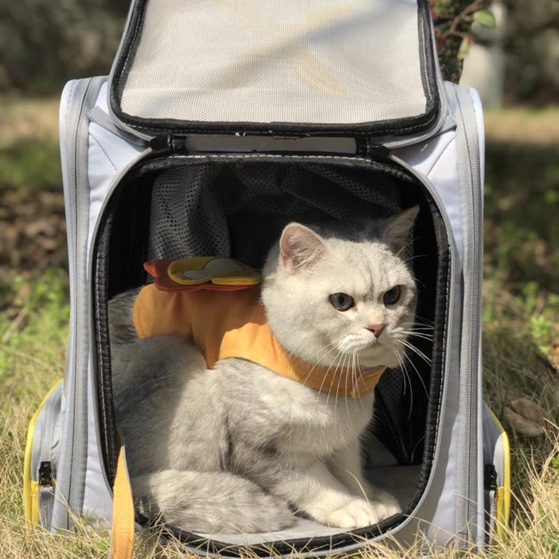 小佩xZONE宠物外出背包 便携双肩猫包太空舱大容量 小狗狗猫咪包