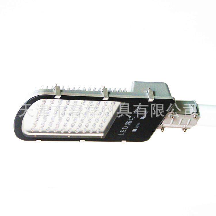 小区新农村工程挑臂路灯头防水道路照明户外节能LED路灯头60w80w