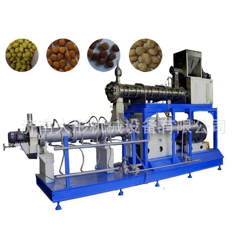膨化玉米球加工设备双螺杆膨化食品挤压机杂粮成型多功能机电加热