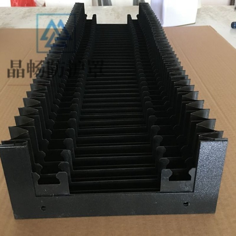 鑫全利激光切割机导轨风琴式防护罩伸缩保护套阻燃耐高温盔甲折布