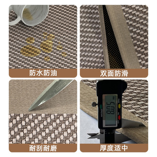 厨房地垫家用长条地毯防油防水耐脏防污防滑防摔垫子厨房地垫