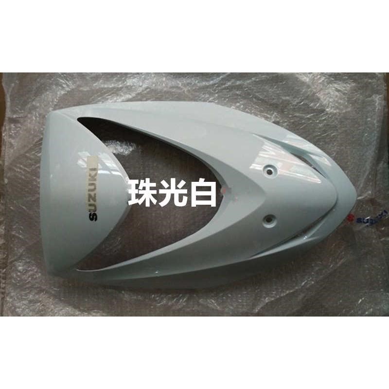 彩板轻骑-护板铃木睿qs125t配件/前斜面板4b前外壳原厂前/摩托车4