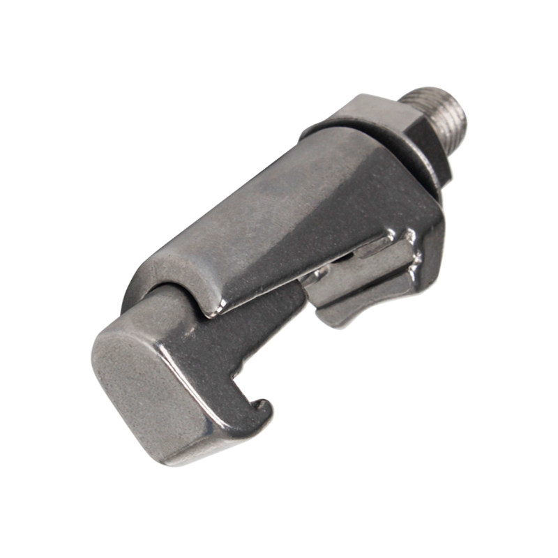 304不锈钢真空卡钳螺钉沟槽c型夹子卡扣固定iso法兰夹具m8 m10 12