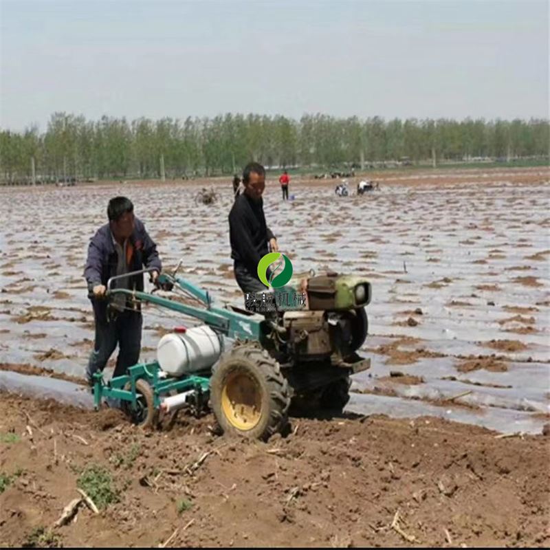 现货速发汽油自走式洋葱覆膜机 起垄平地两M用宽窄可调西瓜土豆盖