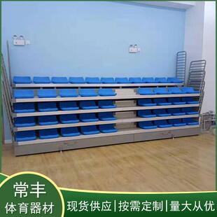 工厂体育场伸缩看台电动手动折叠看台价格从优