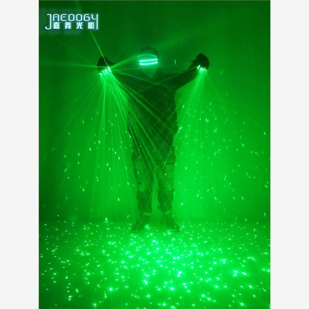 酒吧蹦迪激光镭射手套舞台演出发光眼镜KTV夜店气氛荧光直播道具