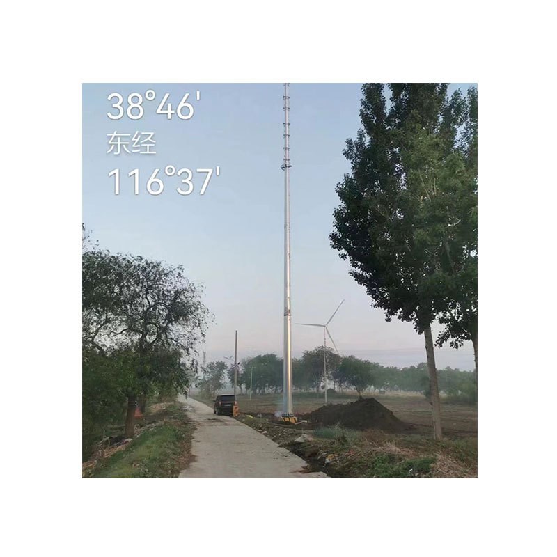 瑞远钢结构单管电力杆 高压架线铁塔 电力钢管塔20米终端钢杆报价