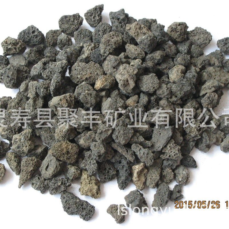 优质黑火山石2-3cm  各种规格 多肉颗粒土铺面石兰花鱼缸水族过滤