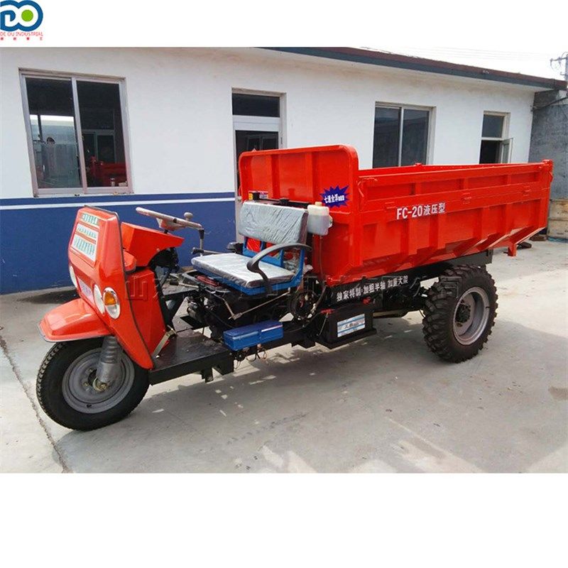 德欧供应 2吨柴油三轮车 电启动三轮摩托运输车 江苏农用三马子