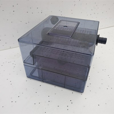 底缸底滤干湿分离盒  新款雨淋沉淀仓  底滤过滤 防溢水
