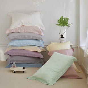 夏天A类高级感60支兰精天丝枕套一对装 2024新款 冰丝莱赛尔枕头套