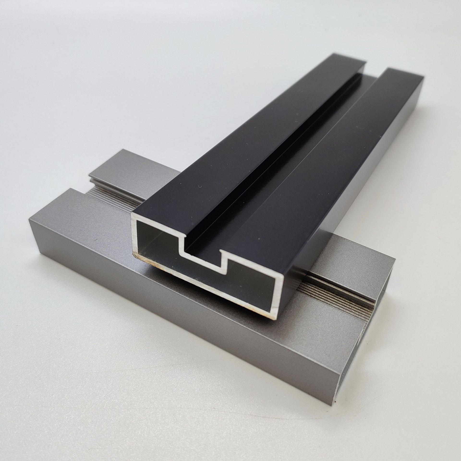 4516极窄卫生间平开门厨房阳台推拉门联动门壁厚1.8铝合金型材