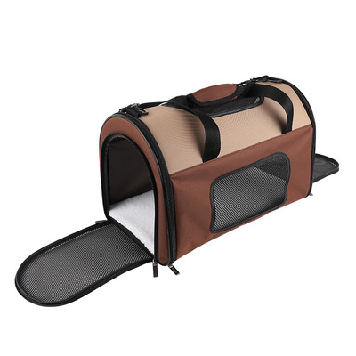 陪士奇猫包外出便携背狗包猫笼子猫咪箱手提大容量扩展大号宠物包