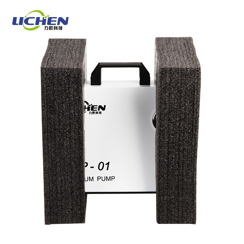 祈色贸易无油真空泵LC-85C静音隔膜式真空泵便携式实验室抽滤泵