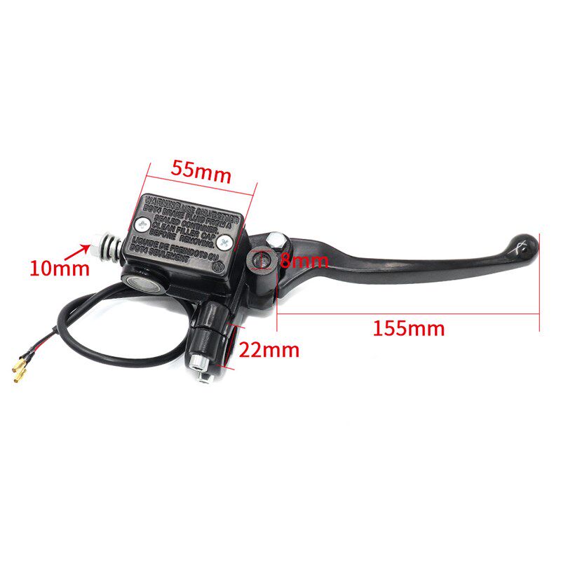 小牛电动车配件机车配件刹车总泵前后碟刹制动液压主泵刹车泵