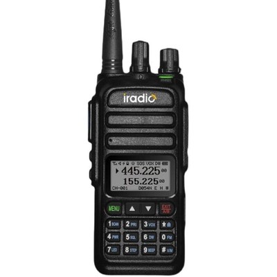 iradio艾迪欧 UV-83一键对频带航空段UV双段对讲机模拟手台自驾游