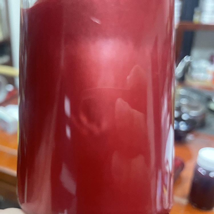 液体色母PET吹塑色油法拉力红具有珠光金属效果色油可用于注坯
