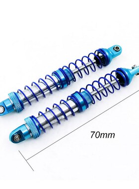 1/10攀爬车TRX4模型配件仿真油压避震器SCX10 D90车架金属减震器